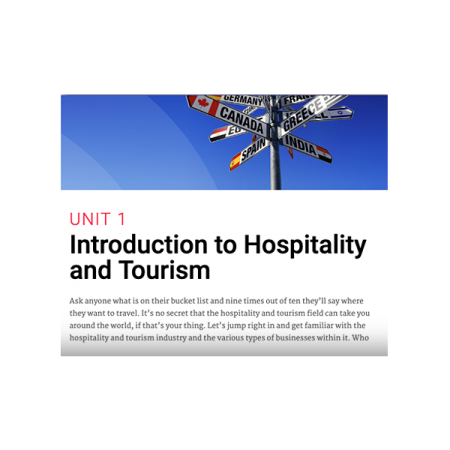 Hospitality & Tourism 1