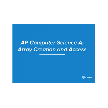 AP® Computer Science Semester 2