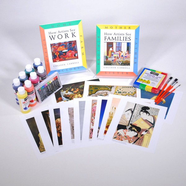 K12 Art Print Kit Intermediate Art World B Teacher Resource Homeschool 33035 